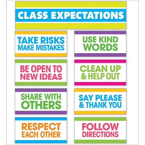 Class expectations mini bulletin board