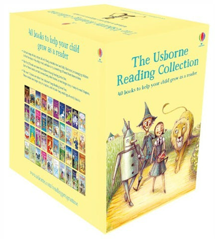 The Usborne Reading Collection 40 Books Gift Box Set Early Readers