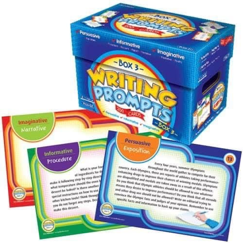 Writing Prompts Boxes – A to Z Educational Resources