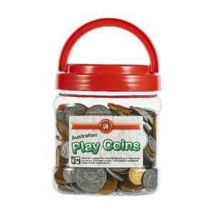 Plastic play coins