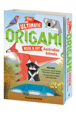 Australian Animals Origami Book and Kit Set