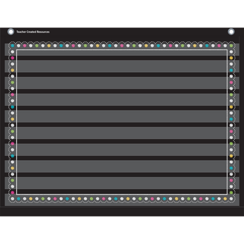 Chalkboard brights mini pocket chart