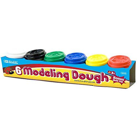 Multi Colour Modeling Dough 57g (Pack of 6)