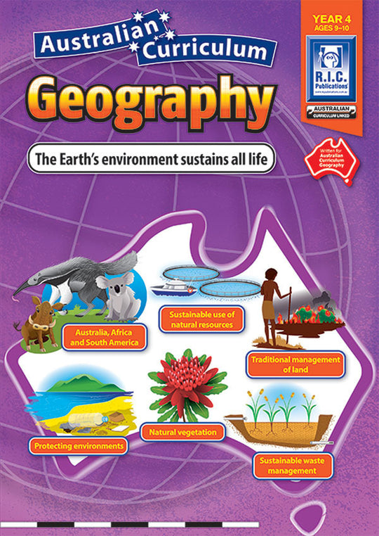 Australian Curriculum Geography Year 4 A to Z Educational Resources